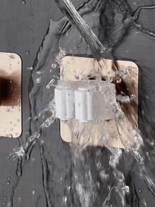 1/2/4/20 Pezzi Ganci da parete multifunzionali senza foratura per mocio, con portata massima di 3000g/6,6 lb, ideale per appendere scope, strumenti per la pulizia, borse, organizzatori e utensili in bagno e in cucina