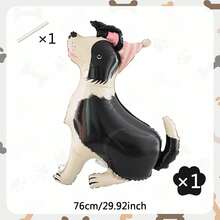 20 bóng bay giấy bạc trang trí tiệc sinh nhật hình chó cưng, chó Husky/Dachshund/Bulldog/Poodle/Labrador/Shepherd và nhiều giống chó khác, hình thú cưng, thiết kế hình bàn chân, xương, thích hợp để trang trí tiệc theo chủ đề thú cưng, trang trí kỷ niệm, tiệc sinh nhật, trang trí bóng bay, tiệc trà ngoài vườn, trang trí mùa cưới, trang trí tốt nghiệp năm 2025, ngày của mẹ, chó vui vẻ, quà tặng tiệc, đồ dùng tiệc tùng, trang trí phòng, giáng sinh - Bóng bay thú cưng - Xem 16
