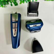 Maquina de afeitar eléctrica 3 en 1 portátil para hombres, rasuradora , afeitadora eléctrica, afeitadora en seco en húmedo para hombres, maquinilla de afeitar inalámbrica, con recortadora desplegable