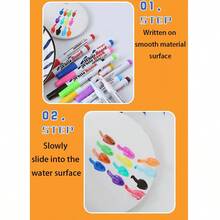 Floating Water Color Pens, Magic Water Color Pens That Float On Water And Can Be Used On Whiteboards,Back To School - Multicolor - View 8