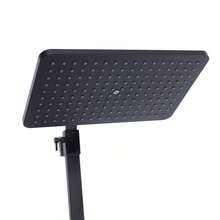 HaroldDol Duschsystem mit Thermostat, Regendusche mit Armatur, Duschset, Mischbatterie Dusche, Intelligente Thermostat Duscharmatur Komplettset Schwarz Regendusche Duschset Wandmontage - Schwarz - Übersicht 9