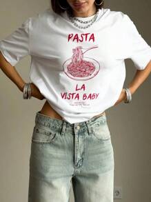 Camiseta Pasta La Vista BABY Estilosa  Várias Cores Básica Lançamento 100% Algodão