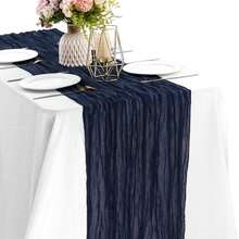 120-Inch (10ft/304.8cm) Purple Easter Cheese Cloth Bohemian Country Cheesecloth Tablecloth, Spring Decor For Weddings, Parties, Birthdays, Home - Multicolor - View 32