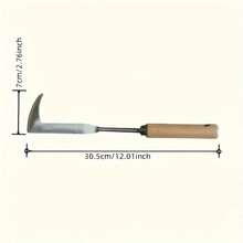 Pala manual de acero al carbono de alta resistencia con agarre ergonómico: herramienta de deshierbe manual para grietas y jardines de carretera 6ABL - Marfil - Ver 3