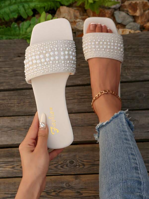 2025 New Flat Slide Sandals For Women, Lightweight And Fashionable Versatile