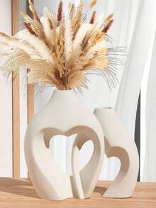 创意情侣系列家居装饰花瓶，大中号组合室内桌面摆件，适合室内摆设，四季皆宜 - 彩色 - 查看 11