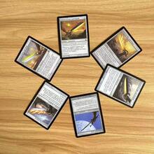 54 pièces Nouvelle série Blue Core MTG, cartes papier et holographiques. Toutes les cartes sont rares et coûteuses - Beige - Voir 9