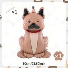 20 bóng bay giấy bạc trang trí tiệc sinh nhật hình chó cưng, chó Husky/Dachshund/Bulldog/Poodle/Labrador/Shepherd và nhiều giống chó khác, hình thú cưng, thiết kế hình bàn chân, xương, thích hợp để trang trí tiệc theo chủ đề thú cưng, trang trí kỷ niệm, tiệc sinh nhật, trang trí bóng bay, tiệc trà ngoài vườn, trang trí mùa cưới, trang trí tốt nghiệp năm 2025, ngày của mẹ, chó vui vẻ, quà tặng tiệc, đồ dùng tiệc tùng, trang trí phòng, giáng sinh - Bóng bay thú cưng - Xem 14