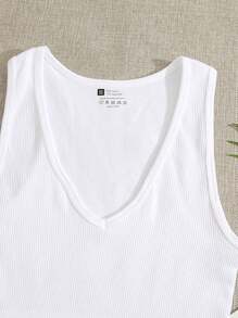 2pcs Women Multicolor Sports & Yoga Set, V-Neck Crop Top, Nylon Moisture Wicking Breathable Seamless Knit Sports Cami, Casual Open Back Base Layer Top