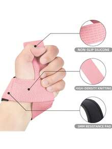 Weightlifting Straps Anti-Slip Silicone Lifting Wrist Straps Strength Training Deadlifts Crossfit Hand Grips Wrist Support Gym Gym Wristbands Accessories - Multicolor - View 6