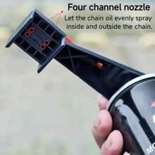 Motorcycle Chain Cleaning & Maintenance Tool Set, Splash Guard Kit, Bicycle Chain Cleaning Assist Tool, Chain Oil & Wax Spray, Chain Cleaner Nozzle