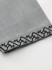 New Men's Loose Hooded Robe Luxury Men's Embroidered Long Sleeve Muslim Clothing Robe Middle East Juba Sobey Traditional Men's Robe