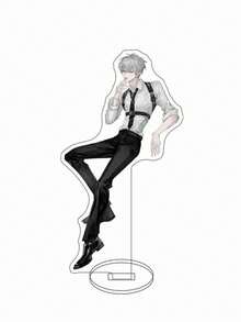 热销动漫异形舞台 LuKa Till Ivan Sua Marty Mizi 15CM 亚克力卡片人物收藏品桌面摆件 DIY 创意亚克力装饰节日礼物送给朋友 - 彩色 - 查看 24