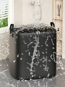 1 件大容量帆布袋、家用储物袋、包装袋手提包、旅行储物袋、轻质包装整理盒、耐用拉链防水储物袋、衣物储物袋、防潮储物袋、大容量行李袋、搬家、旅行和宿舍储物袋 - 耐用拉链行李配件、旅行包、旅行套装、旅行用品、旅行整理器、旅行必需品、旅行配件。 - 黑色 - 查看 5