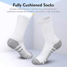 1/5/10/15/20 Pares de Meias Cano Alto Masculinas, Que Absorvem a Umidade, Resistentes a Odores, Respiráveis para Homens e Mulheres, Adequadas para Uso Diário, Corrida, Exercícios, Jogos com Bola, Ciclismo, Verão