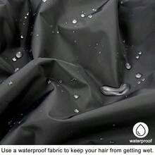 Shower Caps - Black & Green - View 7