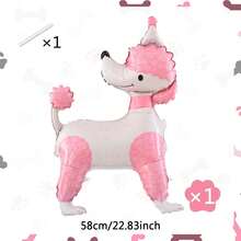 20 bóng bay giấy bạc trang trí tiệc sinh nhật hình chó cưng, chó Husky/Dachshund/Bulldog/Poodle/Labrador/Shepherd và nhiều giống chó khác, hình thú cưng, thiết kế hình bàn chân, xương, thích hợp để trang trí tiệc theo chủ đề thú cưng, trang trí kỷ niệm, tiệc sinh nhật, trang trí bóng bay, tiệc trà ngoài vườn, trang trí mùa cưới, trang trí tốt nghiệp năm 2025, ngày của mẹ, chó vui vẻ, quà tặng tiệc, đồ dùng tiệc tùng, trang trí phòng, giáng sinh - Bóng bay thú cưng - Xem 19