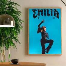 1 buc. postere fără ramă Artă de perete Pop Emilia Mernes Mp3 cântăreață poster HD postere acasă cameră bar cafenea decor artă pictură perete imagine