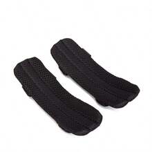 2pcs Lightweight Tactical Shoulder Pads, Breathable Tactical Vest Shoulder Pads With Shock-Absorbing And Anti-Slip Padding - Black - View 2