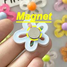 5/10 Stücke Kühlschrankmagnet, Cartoon Blumen Kühlschrankmagnet, süße Dekorationsmagnet, für Möbel, Küche und Büro Whiteboards, personalisierte Kühlschrankmagnet für Spinde und Geschirrspüler, Küchendekoration, Heimdekoration, Muttertagsgeschenke, Geburtstage, Abschluss, Hochzeitsdekoration