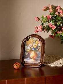 Cirelle 1 pezzo Cornice per foto vintage americana per parete, cornice per foto di famiglia, cornice da esposizione in resina antica, supporto per foto per decorazione salotto (carta fotografica casuale), decorazione, cornice da tavolo, regalo per la festa della mamma, accessori per il salotto, decorazione matrimonio, regalo speciale, accessori per caffetteria di alta gamma