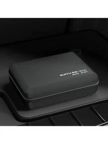 Borsa portaoggetti per aspirapolvere per auto, borsa portaoggetti per compressore d'aria senza fili, custodia rigida in EVA per contenitore di archiviazione digitale portatile, contenitore di archiviazione per set di aspirapolvere portatili, borsa per organizzazione e stoccaggio di aspirapolvere per auto
