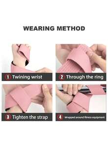 Weightlifting Straps Anti-Slip Silicone Lifting Wrist Straps Strength Training Deadlifts Crossfit Hand Grips Wrist Support Gym Gym Wristbands Accessories - Multicolor - View 5