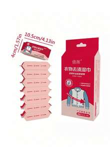 64 PacksClothing Cleaning Wipes, Remove Stubborn Stains From Clothing, Deeply Clean Clothing, Gentle And Delicate Without Damaging Clothing - Multicolor - View 2