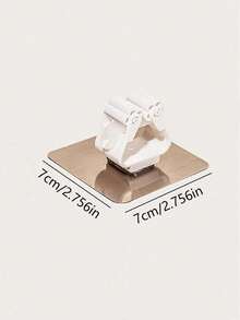 1/2/4/20 Pezzi Ganci da parete multifunzionali senza foratura per mocio, con portata massima di 3000g/6,6 lb, ideale per appendere scope, strumenti per la pulizia, borse, organizzatori e utensili in bagno e in cucina