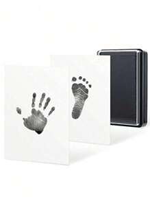1pc Create Lasting Memories With This DIY Hand And Footprint Kit - Perfect Child Shower GiftOffice, School, Drawing,Student,Markers,Stationery,Boys,Girls,School Supplies