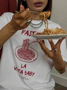 Camiseta Pasta La Vista BABY Estilosa  Várias Cores Básica Lançamento 100% Algodão