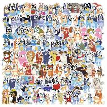 Bluey 50pcs Sticker Set - Non-Repeating Designs, And Fun Stickers, Perfect For Decorating Laptops, Water Bottles, Scrapbooks, And More, Vibrant -Themed Collection, Great For Fans And Collectors,50 Stickers,Theme Stickers,Mocha Stickers