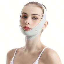 1pc Double Chin Support Sleep Facial Mask Face Strap - Multicolor - View 9