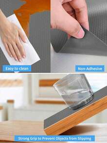 1 rolka szara kropka półka do szafek kuchennych, nieprzylepna wyściółka szuflady, antypoślizgowa wyściółka do lodówki, wodoodporna podkładka EVA do lodówki, łatwe podkładki, prezenty na dzień matki