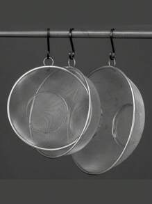 Panier d'égouttage en acier inoxydable, 1 pièce, ensemble de passoire en acier inoxydable doré et argenté, égouttoir à mailles fines, bassin de drainage multifonction, égouttoir à tamis, égouttoir à mailles, égouttoir de cuisine multifonction pour fruits, évier et riz - Panier d'égouttage à mailles fines pour un égouttage efficace - Antirouille et durable