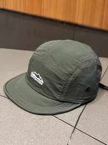 1pc Casual Vintage Cute Streetwear Polyester Embroidered Sun-Resistant Ventilated Adjustable Baseball Cap, Unisex - Baseball Cap - View 7