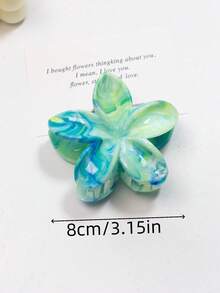 3 件/1 件女式 8 厘米/3.15 英寸红色、绿色、蓝色花形塑料发夹，大号可爱、轻巧、时尚百搭、优雅、简约风格、日常、休闲、派对、通勤、旅行、马尾辫、发髻、洗脸、化妆、服装搭配、情人节、母亲节、万圣节、父亲节。发饰，女士，秋季，旅行，美发工具，女士配饰，发饰，秋季，头发，发饰，女士发饰，旅行，发饰，女士发饰，美发工具，发饰，发饰，东西，美容配件 - 彩色 - 查看 5