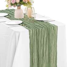 120-Inch (10ft/304.8cm) Purple Easter Cheese Cloth Bohemian Country Cheesecloth Tablecloth, Spring Decor For Weddings, Parties, Birthdays, Home - Multicolor - View 58