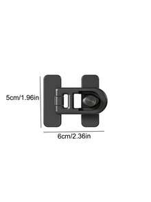 1pc Oven Door Lock, Rotate Type No Drilling Needed, Lock For Kitchen, Microwave, Child Protection - 1pc - View 15