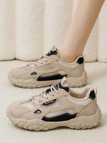 New Fashionable & Versatile Women Sports Shoes, Cute, Elegant, Luxurious, Personalized, Retro, Resort Style, Casual Sports Shoes, Outdoor Hiking Running, Personalized, Non-Slip, Lightweight, Breathable, Fashionable Sports Casual Women Shoes, Cool & Atmospheric, Durable, Elegant, Lightweight, Modify Foot Shape, Comfortable Sports Casual Women Shoes - Black - View 2