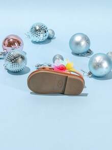 Toddler Cute Butterfly Decor Apricot Color Sandals - Apricot - View 8