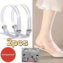High Heel Straps With Ankle Strap, Designed To Prevent Slipping, Provide Comfort And Adjustable Wraparound Buckle Closure To Fit All Sizes. These Accessories Include Shoe Laces To Prevent Shoe Falling Off.