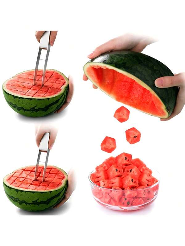 304 Stainless Steel Watermelon Slicer, High-Efficiency, Household Use