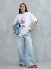 Camiseta Pasta La Vista BABY Estilosa  Várias Cores Básica Lançamento 100% Algodão