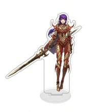 Figurine décorative en acrylique de Sung Jinwoo de l'anime Solo Leveling, plaque de présentation de bureau, produit lié au jeu, cadeau pour les amis, 15 cm