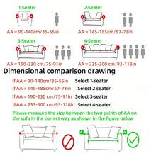 Classical Art Style Sofa Cover (Pillow Case Not Included) Room Decor Home Decor Couch Cover Sofa Covers Living Room Decor - Multicolor - View 5