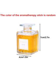 1pc Romantic Aromatherapy, 1.69oz Rattan Essential Oil, Lavender Fragrans Peach Ebonwood Agarwood Fragrance,Home Bedroom Fragrance Air Freshener, Reed Diffuser, Office Home, Deodorizing Fragrance Ornaments, Aromatherapy Gift For Your Girlfriend