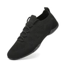 Girls' Breathable Mesh Slip-On Aerobic Shoes, Sports Sneakers