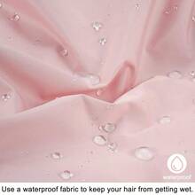 Shower Caps - Pink & Black - View 7