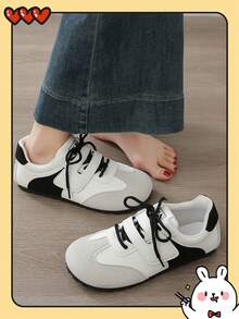 Fashion Versatile Casual Sneakers For Walking And Sports - White - View 4